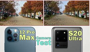 Image result for iPhone 12 Pro vs Samsung S20 Ultra