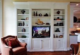 Image result for Living Room TV Bookshelf