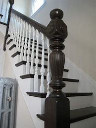 Image result for 4 Inch Stair Newel Posts