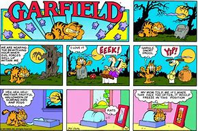 Image result for Garfield Comic Strip Halloween