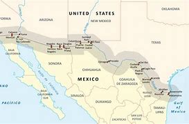 Image result for Mexico Free Zone Map