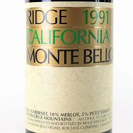 Image result for Ridge 1966 1971 Monte Bello