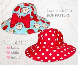 Image result for Baby Sun Hat Sewing Patterns Free