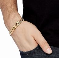 Image result for Italian 14K Men's Gold Bracelets