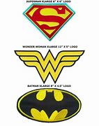 Image result for Superman Batman and Wonder Woman Logo