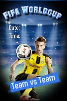 Image result for How to Make a FIFA Poster