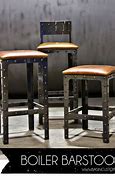 Image result for Industrial Look Bar Stools