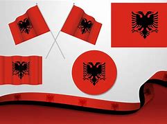 Image result for Albania Flag Creative