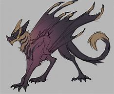 Image result for Bat Dragon Art