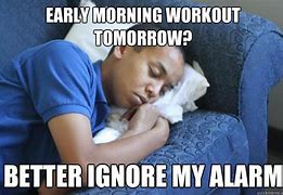 Image result for Morning Workout Meme