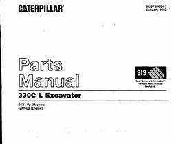 Image result for Caterpillar Parts Manual PDF