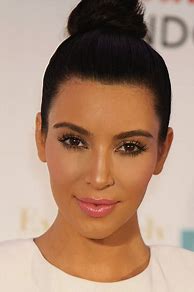 Image result for Kim Kardashian Hair Up
