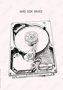 Image result for Hard Drive Drawing