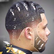 Image result for Fade Haircut Diagram