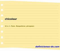 Image result for chicolear