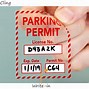 Image result for Parking Sticker Clip Art