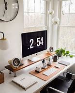 Image result for Living Room Desk Setup