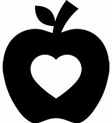 Image result for Heart Apple SVG