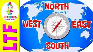 Image result for North South East West Map