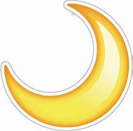 Image result for Half Moon Emoji