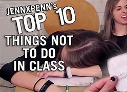 Image result for Ten Things Not to Do in Comic