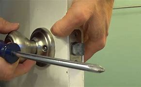 Image result for Door Knob Removal