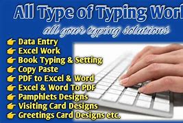 Image result for Data Entry Typing