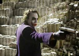 Image result for Heath Ledger Joker Money