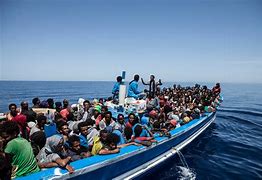 Image result for Migrants in Boats