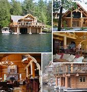 Image result for Large Log Homes
