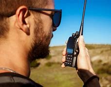 Image result for Using Walkie Talkie