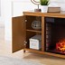 Image result for 60 television stand with fireplaces
