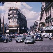 Image result for 1960 Paris Cafe Street