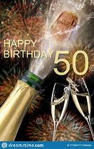 Image result for 50th Birthday Champagne