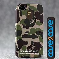 Image result for iPhone XS Phone Case BAPE Green