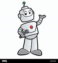 Image result for Happy Robot Cartoon
