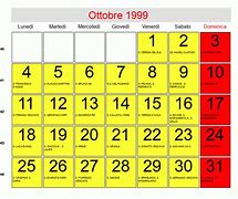 Image result for Calendar for 1999