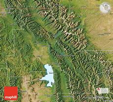 Image result for map of flathead county montana