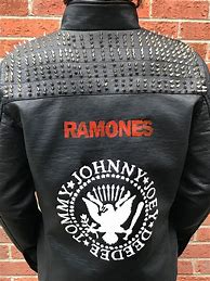 Image result for Ramones Leather Jacket