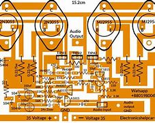 Image result for Part of a Simple Circuit Audio Amplifier