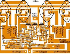Image result for High Power Amplifier Circuit Diagram