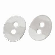 Image result for Silver Oval Button