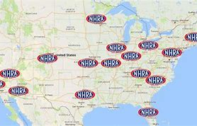 Image result for NHRA US Nationals Map