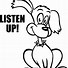 Image result for Listen Cartoon