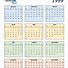 Image result for Calendar for 1999 Year