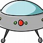 Image result for Transparent Flying Saucer Cartoon