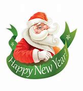 Image result for Happy New Year Santa