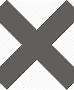 Image result for Black X Icon