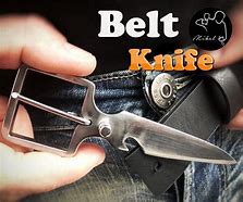 Image result for Belt Buckle Knife Kershaw Knives