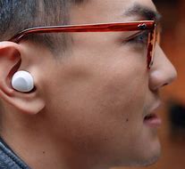 Image result for Galaxy Ear Buds Wearing